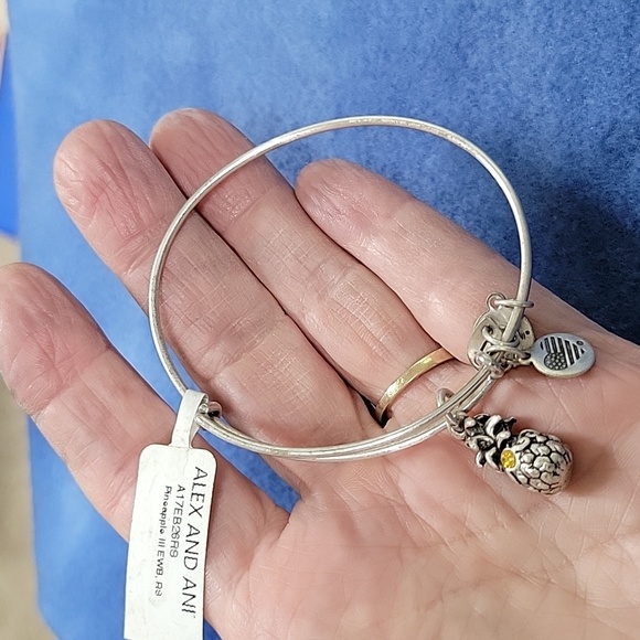 Alex and Ani - Pineapple Lovers Bracelets Lot of 2 - Picture 5 of 7